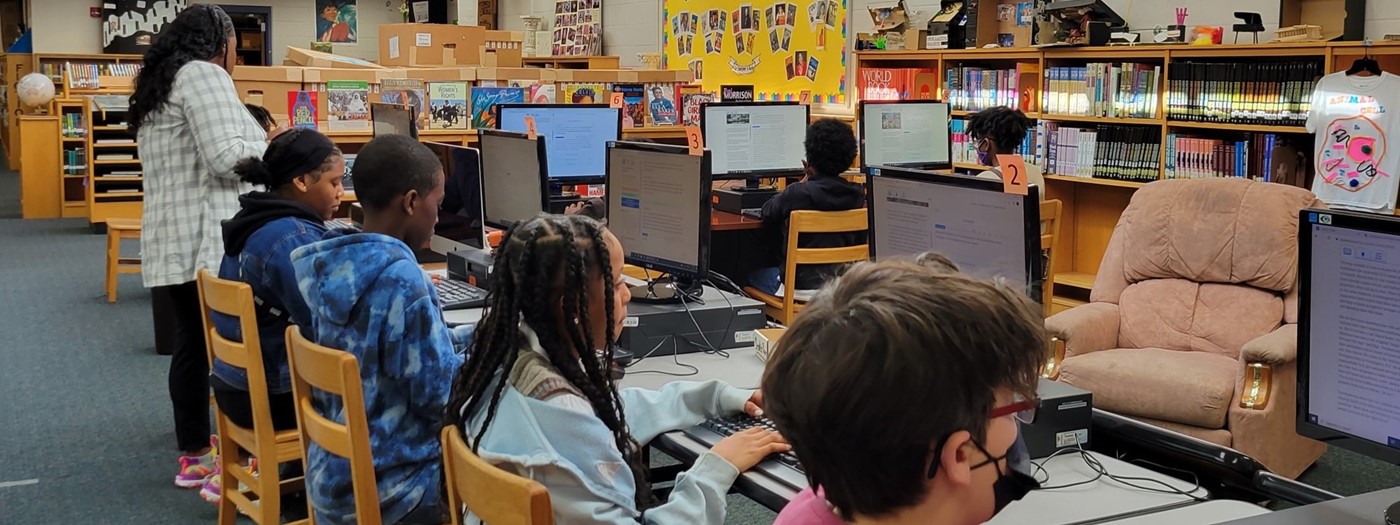 Ms. Starkes Students Writing Lesson