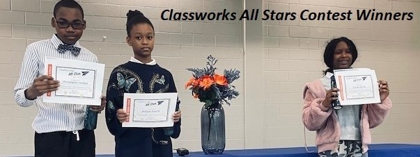 Classworks All Stars Contest Winners