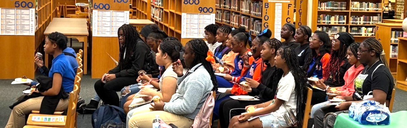 Young ladies attend Girl&#39;s Forum at CMS February 2025