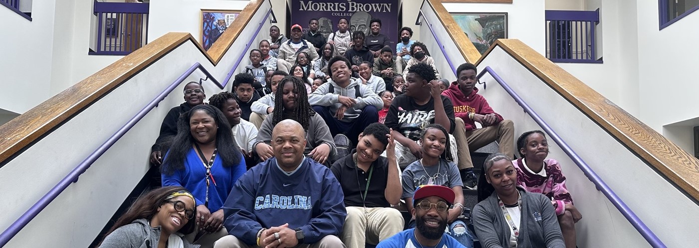Students and Faculty Visit Morris Brown College in April 2025